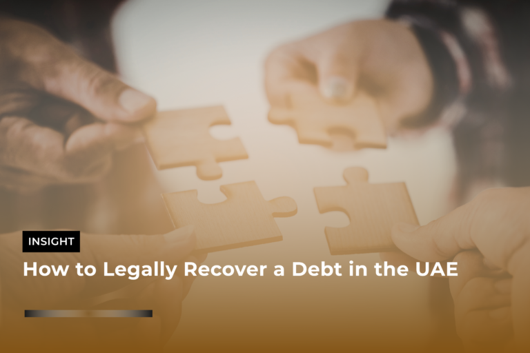 How to Legally Recover a Debt in the UAE