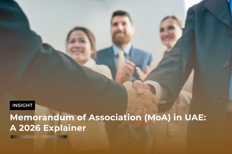 Memorandum of Association (MoA) in UAE: A 2026 Explainer