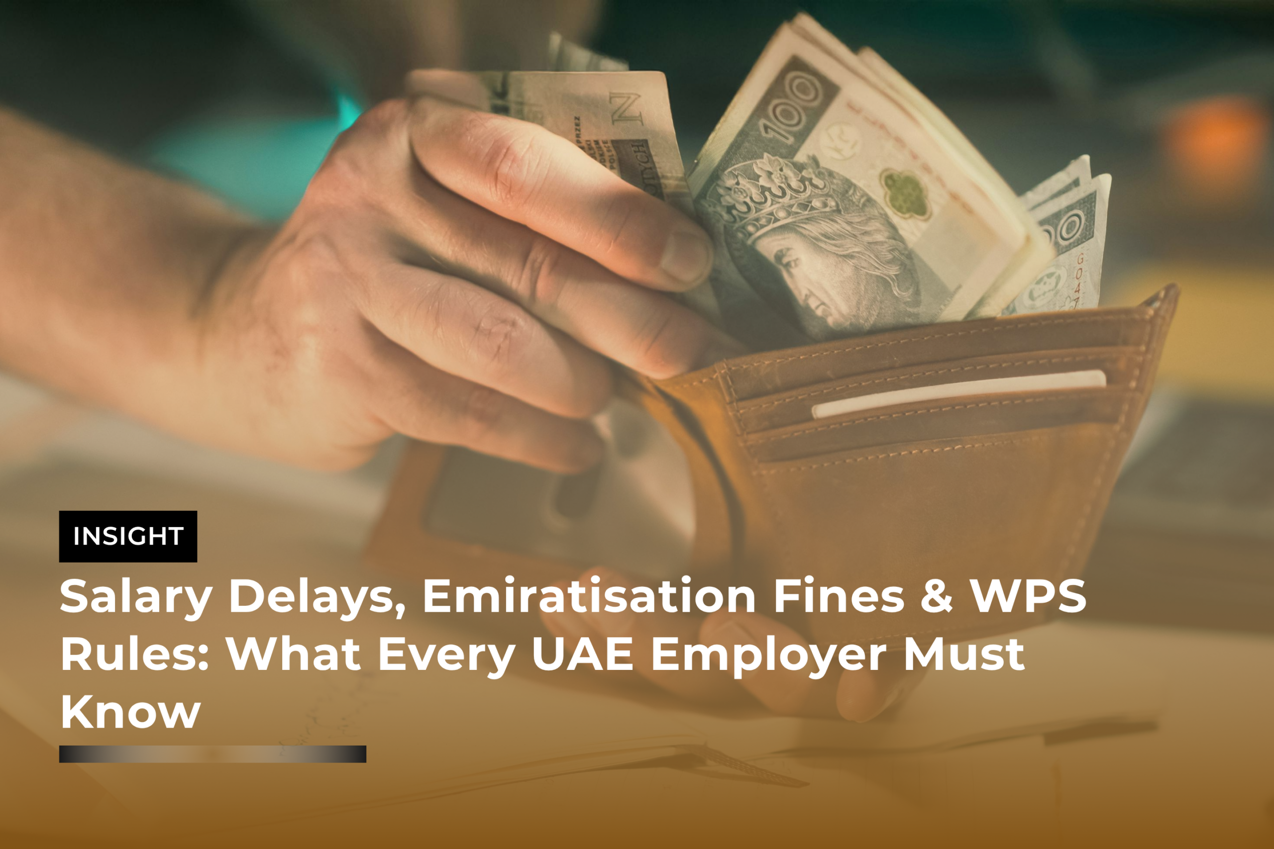 Salary Delays, Emiratisation Fines & WPS Rules What Every UAE Employer Must Know