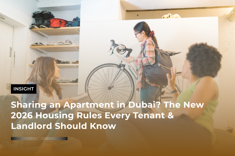 Sharing an Apartment in Dubai? The New 2026 Housing Rules Every Tenant & Landlord Should Know
