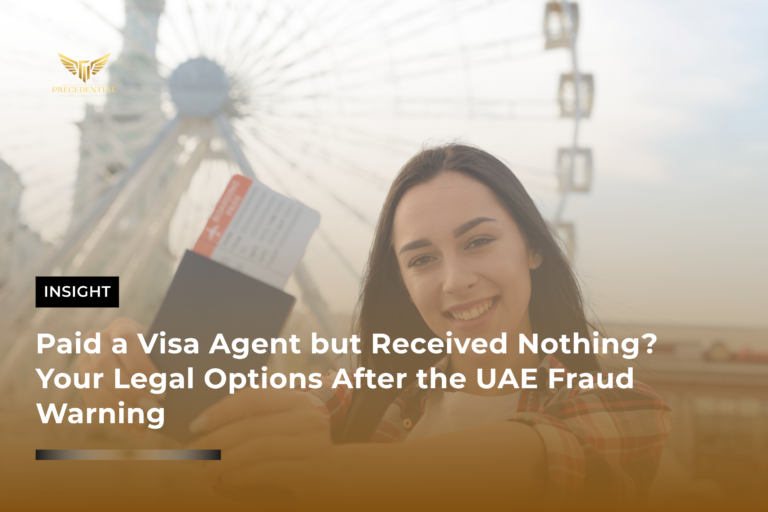 Paid a Visa Agent but Received Nothing Your Legal Options After the UAE Fraud Warning